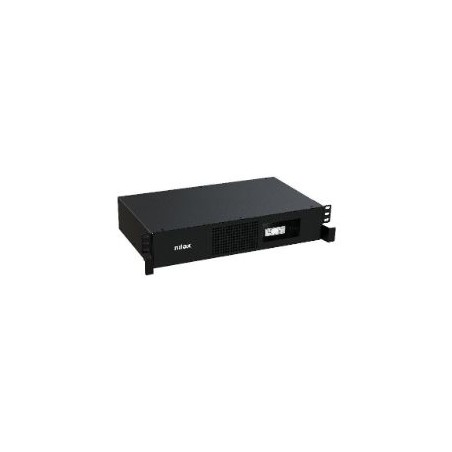 S.A.I. NILOX 1100VA 770W Rack 2U Negra (NXGCLI1100R1X7)