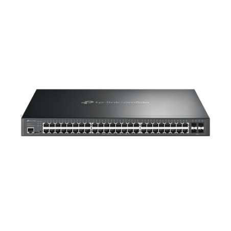 Switch TP-Link 48xRJ45 4xSFP PoE Rack Negro(TL-SG3452P)