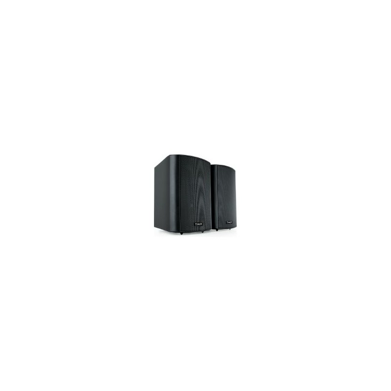 Altavoces TOOQ Autoamplificados Pared Negro (TQOWS-01B) Altavoces TOOQ Autoamplificados Pared Negro (TQOWS-01B)