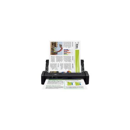 Escáner Portátil Epson DS-360W USB Negro (B11B242401)