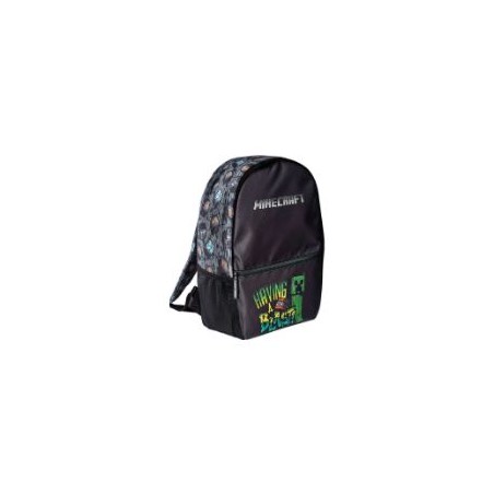 Mochila 3 Minecraft 40cm (MCNTB090)