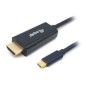 Cable EQUIP USB-C/M a HDMI A/M 1m Negro (EQ133411)