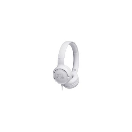 Auriculares+Micrófono JBL Tune 500 Blancos (JBLT500WHT)