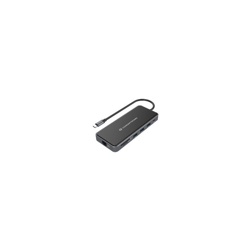 Docking CONCEPTRONIC USB-C 12en1 Gris (DONN15G) Docking CONCEPTRONIC USB-C 12en1 Gris (DONN15G)