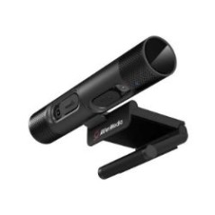 WebCam AverMedia FHD USB Micrófono Negra (61PW313D00AE)