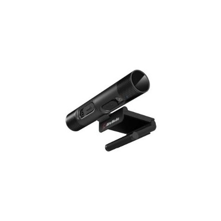 WebCam AverMedia FHD USB Micrófono Negra (61PW313D00AE)