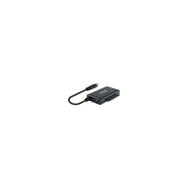 Adaptador TooQ USB-A a SATA 2.5"/3.5" Negro (TQHDA-01A) Adaptador TooQ USB-A a SATA 2.5"/3.5" Negro (TQHDA-01A)