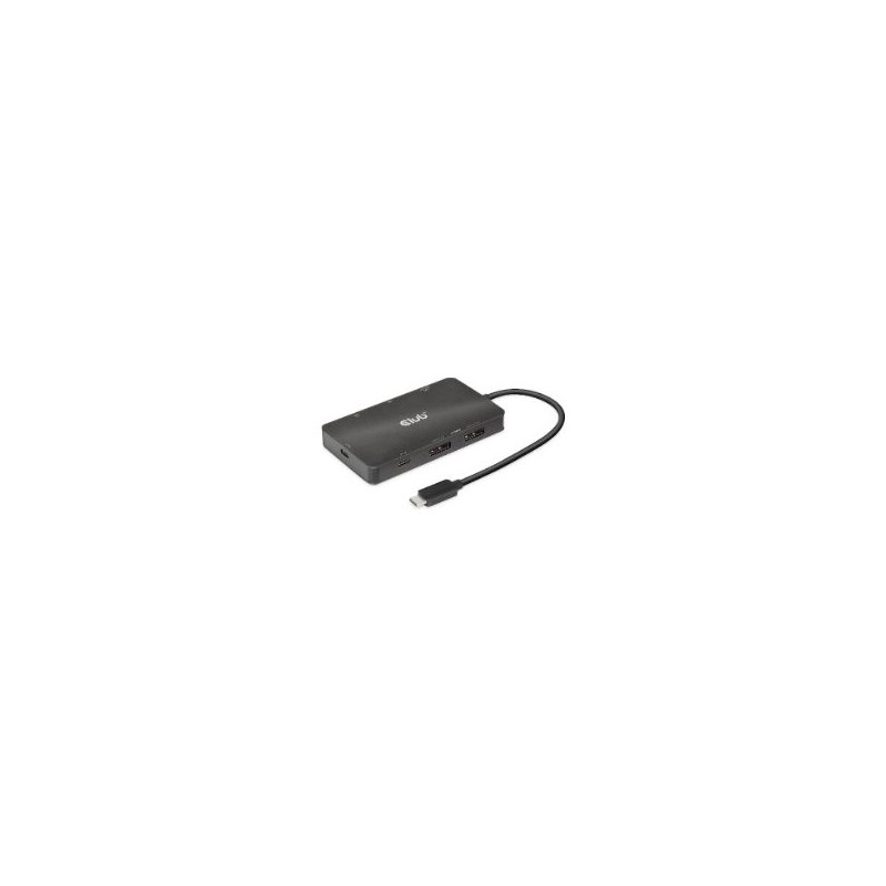 Docking Station Club 3D 7en1 USB-C Negro (CSV-1598)