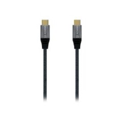 Cable AISENS USB-C 4/M a USB-C 4/M 2m Gris (A107-0634)