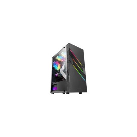 Semitorre Mars Gaming XL ARGB S/F ATX Negra (MCU3)