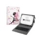 Funda+Teclado SUBBLIM 11" Hadas (SUBKT1-USB052)