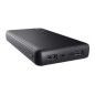 Powerbank Trust 20000mAh mUSB USB-A/C Negro (24676)