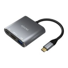 Adaptador AISENS USB-C a USB-A/HDMI/USB PD (A109-0669)