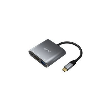 Adaptador AISENS USB-C a USB-A/HDMI/USB PD (A109-0669)
