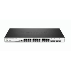 Switch D-Link 28xRJ45 GbE SFP PoE 1U (DGS-1210-28MP/E)