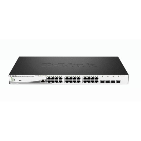 Switch D-Link 28xRJ45 GbE SFP PoE 1U (DGS-1210-28MP/E)