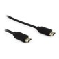 Cable NILOX HDMI V1 M-M 1m Negro (NXCHDMI01)