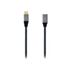 Cable AISENS USB-C 4/M a USB-C 4/H 1m Gris (A107-0635)