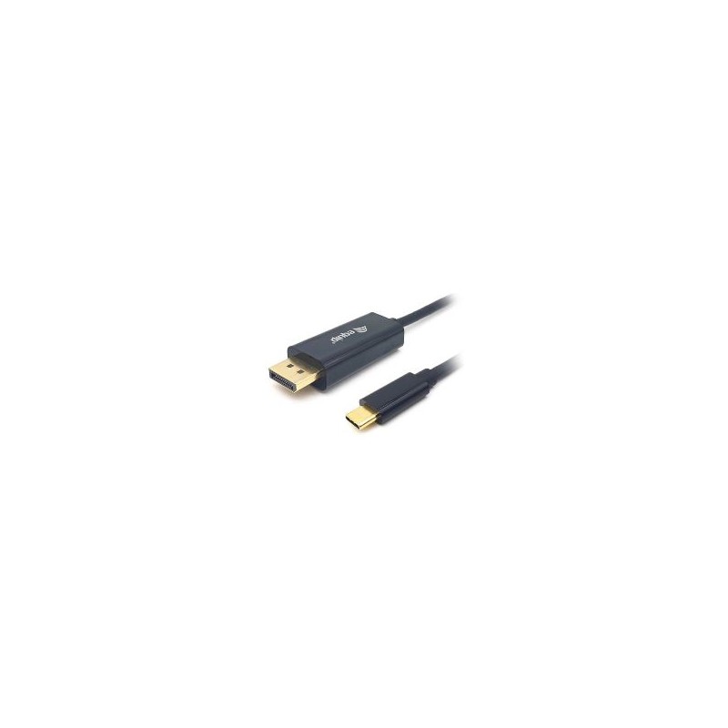 Cable EQUIP USB-C/M a DP/M 1m Negro (EQ133426) Cable EQUIP USB-C/M a DP/M 1m Negro (EQ133426)