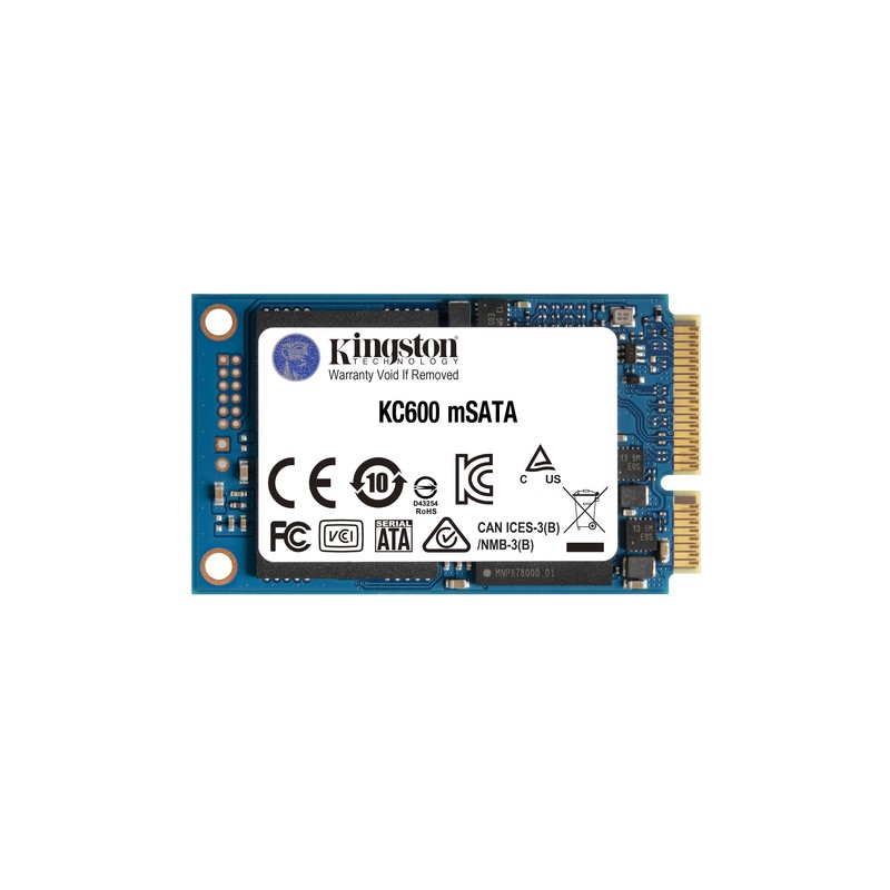 SSD Kingston KC600 512Gb mSATA 3D (SKC600MS/512G)