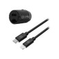 Cargador Coche CELLY USB-C Cable Lightning(CCMINILIGHT) Cargador Coche CELLY USB-C Cable Lightning(CCMINILIGHT)