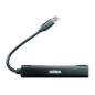 Hub NILOX USB-A a 1xUSB-A 3xUSB 2.0 Negro (NXHUB401)