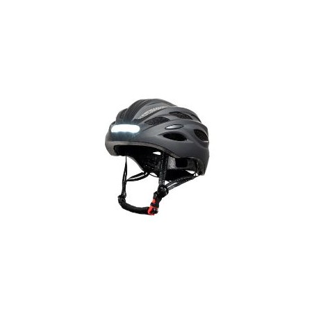 Casco Youin MTB LED Frontal/Trasera L Negro (MA1017)