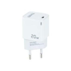 Cargador de Pared TooQ 20W 1xUSB-C Blanco (TQWC-PD20WT)