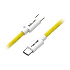 Cable PANTONE USB-C/M a USB-C/M Amarillo (PT-CTC002-5Y)