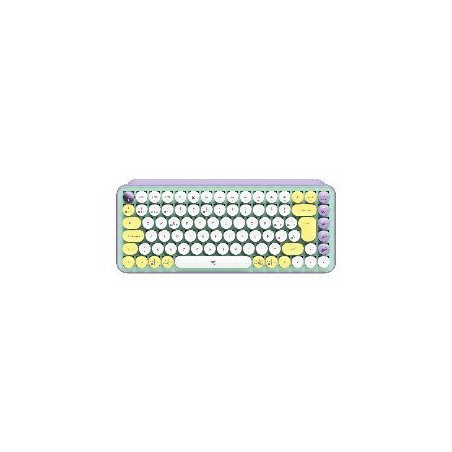 Teclado LOGITECH POP Keys RF BT 5.1 Emojis (920-010729)