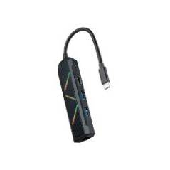 Hub Nanocable USB-C a USB-A USB-C HDMI RJ45(10.16.0501)