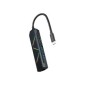 Hub Nanocable USB-C a USB-A USB-C HDMI RJ45(10.16.0501)