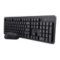 Teclado+Ratón Trust Ody II Wireless Negro (25020)