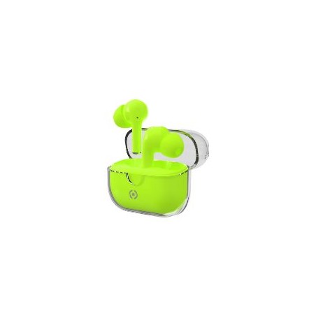 Auriculares CELLY In-Ear TWS BT 5.3 Verdes (CLEARGN)