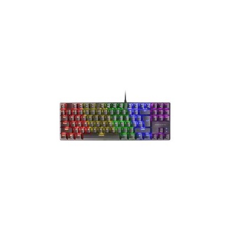 Teclado Mars Gaming LED RGB TKL USB Negro (MK80BRES)