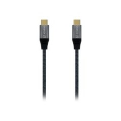 Cable AISENS USB-C 4/M a USB-C 4/M 0.6m Gris(A107-0670)
