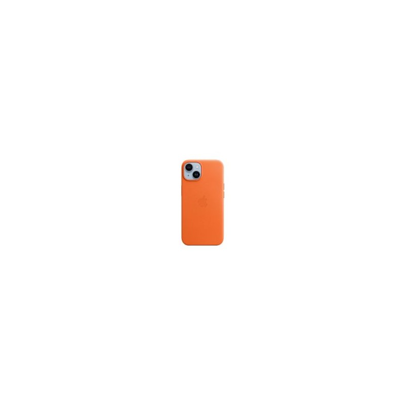 Funda Apple 6.1" Cuero iPhone 14 Naranja (MPP83ZM/A) Funda Apple 6.1" Cuero iPhone 14 Naranja (MPP83ZM/A)