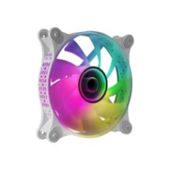 Ventilador Mars Gaming 120mm ARGB Blanco (MF3DW)