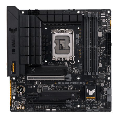 ASUS TUF GAMING B760M-PLUS D4:(1700) 4DDR4 DP HDMI mATX