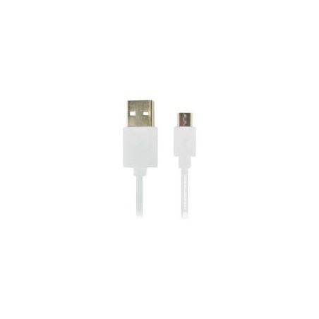 Cable CONCEPTRONIC USB 2.0 a mUSB 1m Blanco(CTUSBANDRW)