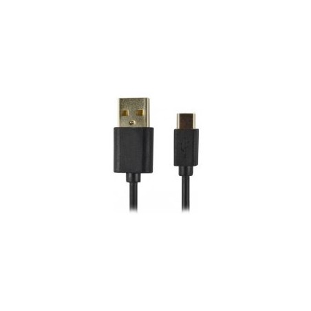 Cable CONCEPTRONIC USB2 a USB-C 1m Negro (CTUSBTYPECB)