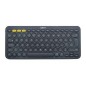 Teclado LOGITECH K380 BT 3.0 Inglés Negro (920-007580)