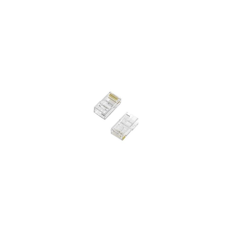 Conector AISENS RJ45 8 Hilos Cat.6 100 Unid (A139-0657) Conector AISENS RJ45 8 Hilos Cat.6 100 Unid (A139-0657)