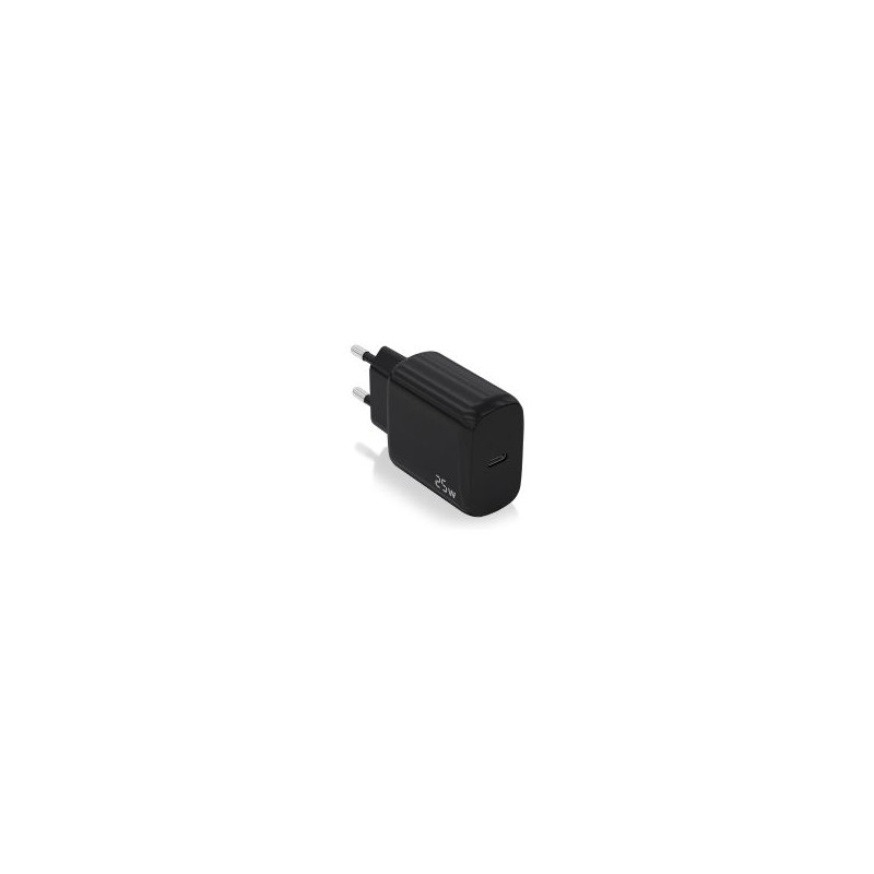 Cargador de Pared AISENS 1xUSB-C 25W Negro (A110-0757)