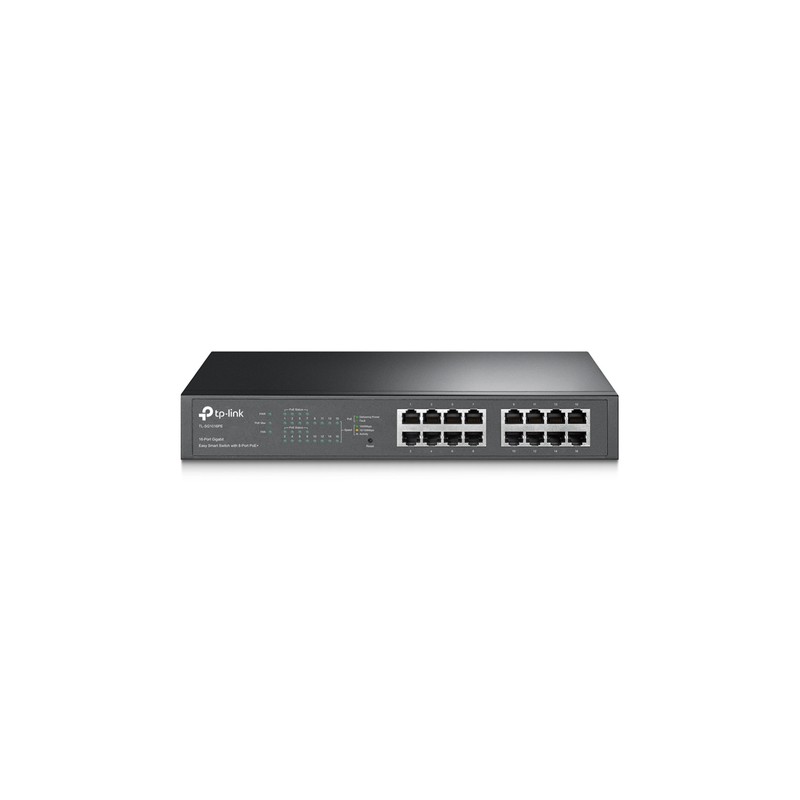 Switch TP-Link 16xRJ45 PoE+ Rack 1U Negro (TL-SG1016PE)