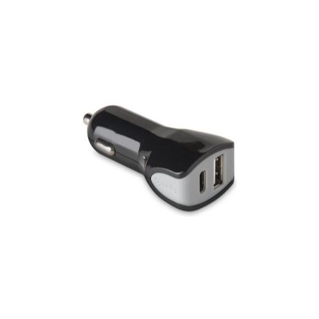 Cargador de Coche CELLY 1xUSB-C Negro (CCTYPECUSBBK)
