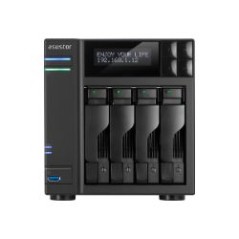 NAS Asustor DDR3 2Gb SATA2/3 4 Bahías Negro (AS7004T)