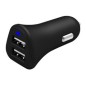 Cargador de Coche CELLY 2xUSB-A 2.0 Negro (PCCC2USBBK)