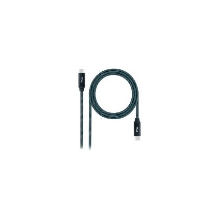 Nanocable USB-C 4/M a USB-C 4/M 1m (10.01.4301-COMB)