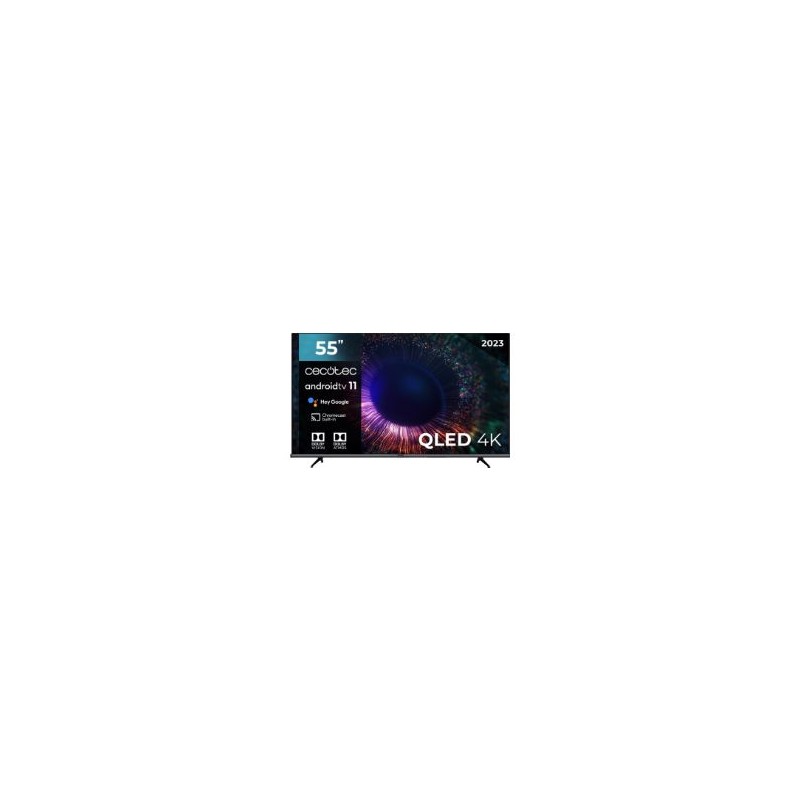 TV CECOTEC 55" V1+ VQU11055+S QLED 4K UHD HDMI (02580)